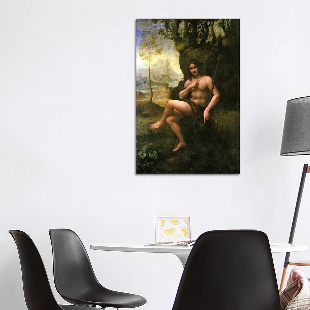 iCanvas "Bacchus, c.1695 " by Leonardo da Vinci Canvas Print