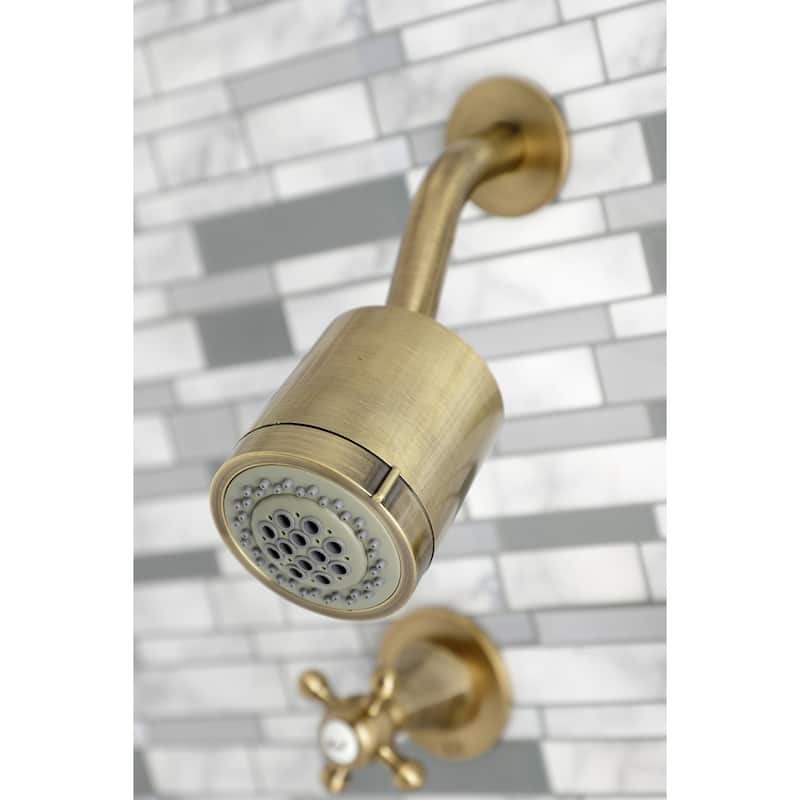 Kingston Brass Metropolitan Two-Handle Tub and Shower Faucet