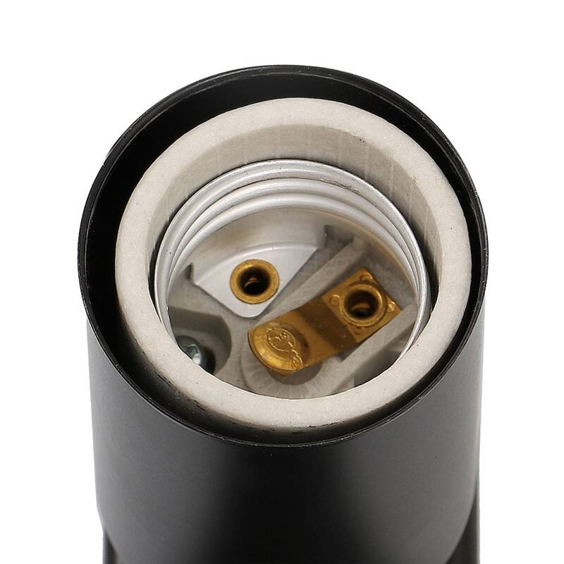 Farmhouse 1-Light Cylinder Wood Grain Metal Cage Kitchen Island Pendant Light Adjustable- Brown - D7" x H11"