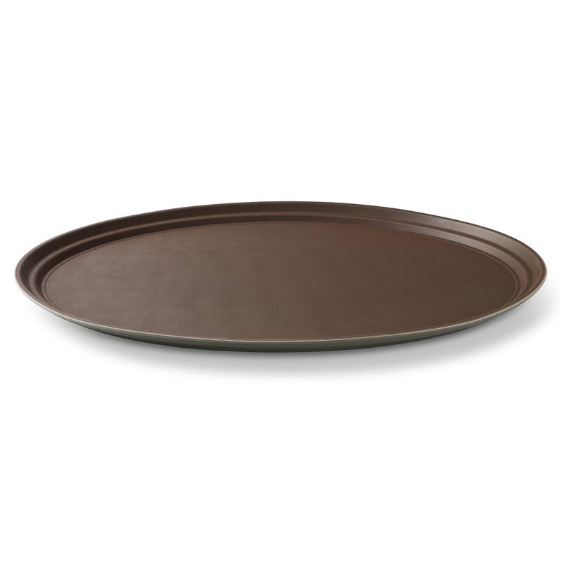Oval Restaurant Serving Trays NonSlip NSF Tray