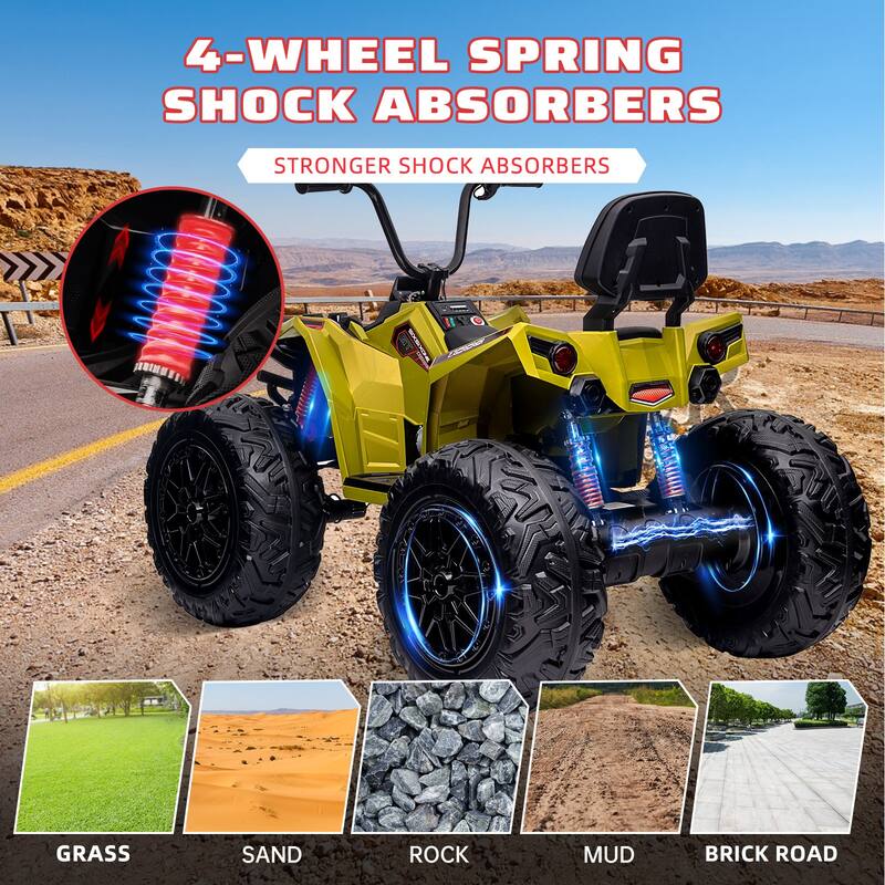 24V Battery Powered Electric Ride on Car Powerful Engine Motor Toy for Kids Best Gifts