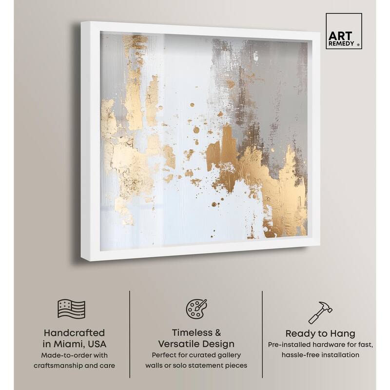 Ghostly Glimmer II Shadowbox by Art Remedy