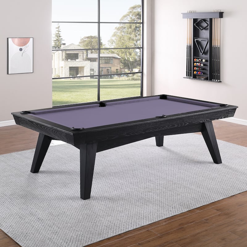Modulite Slate Pool Table 7ft W/ Dining Top - Orange/Grey
