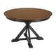 preview thumbnail 2 of 12, Bush Furniture West End 45W Round Trestle Dining Table