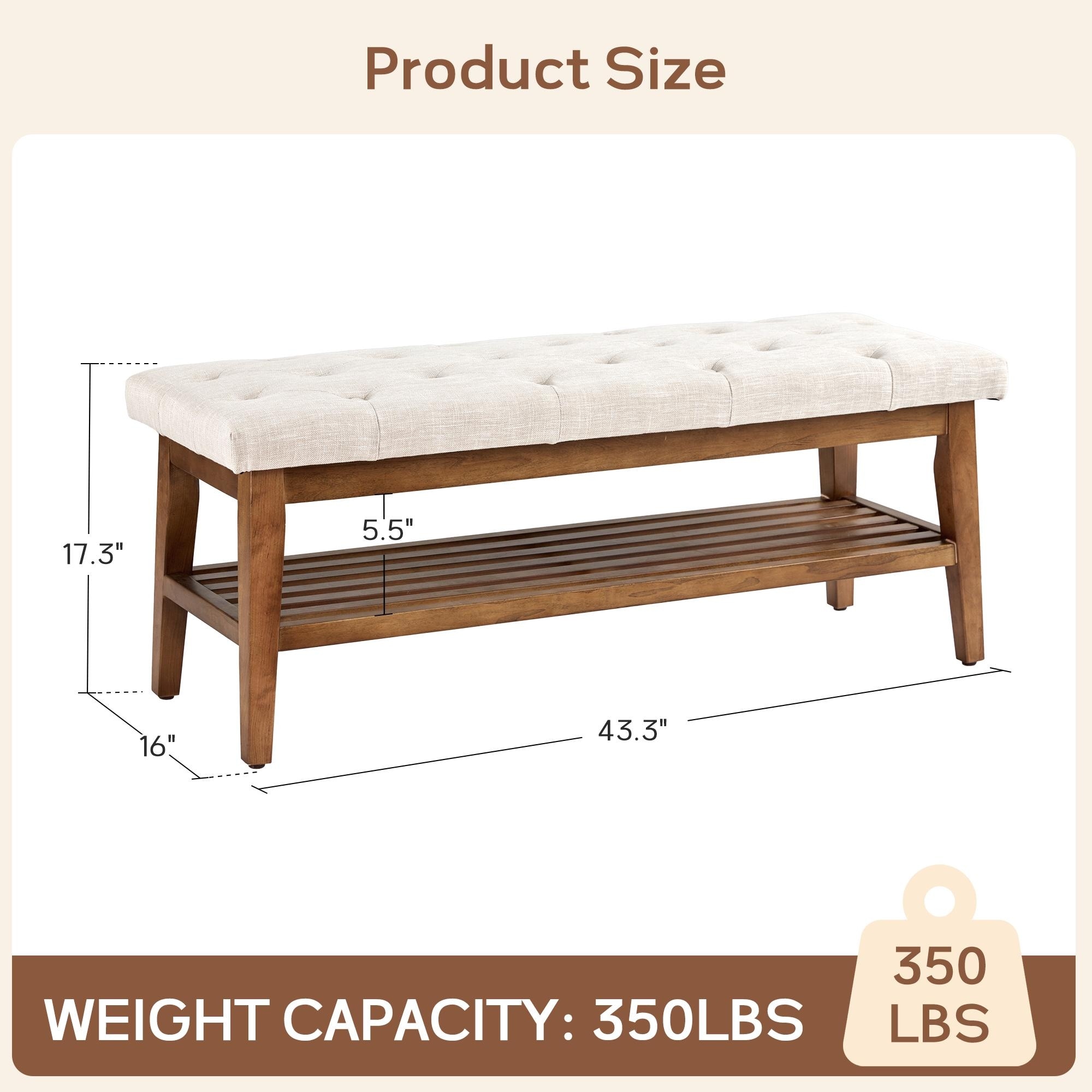 Overstock shoe bench discount