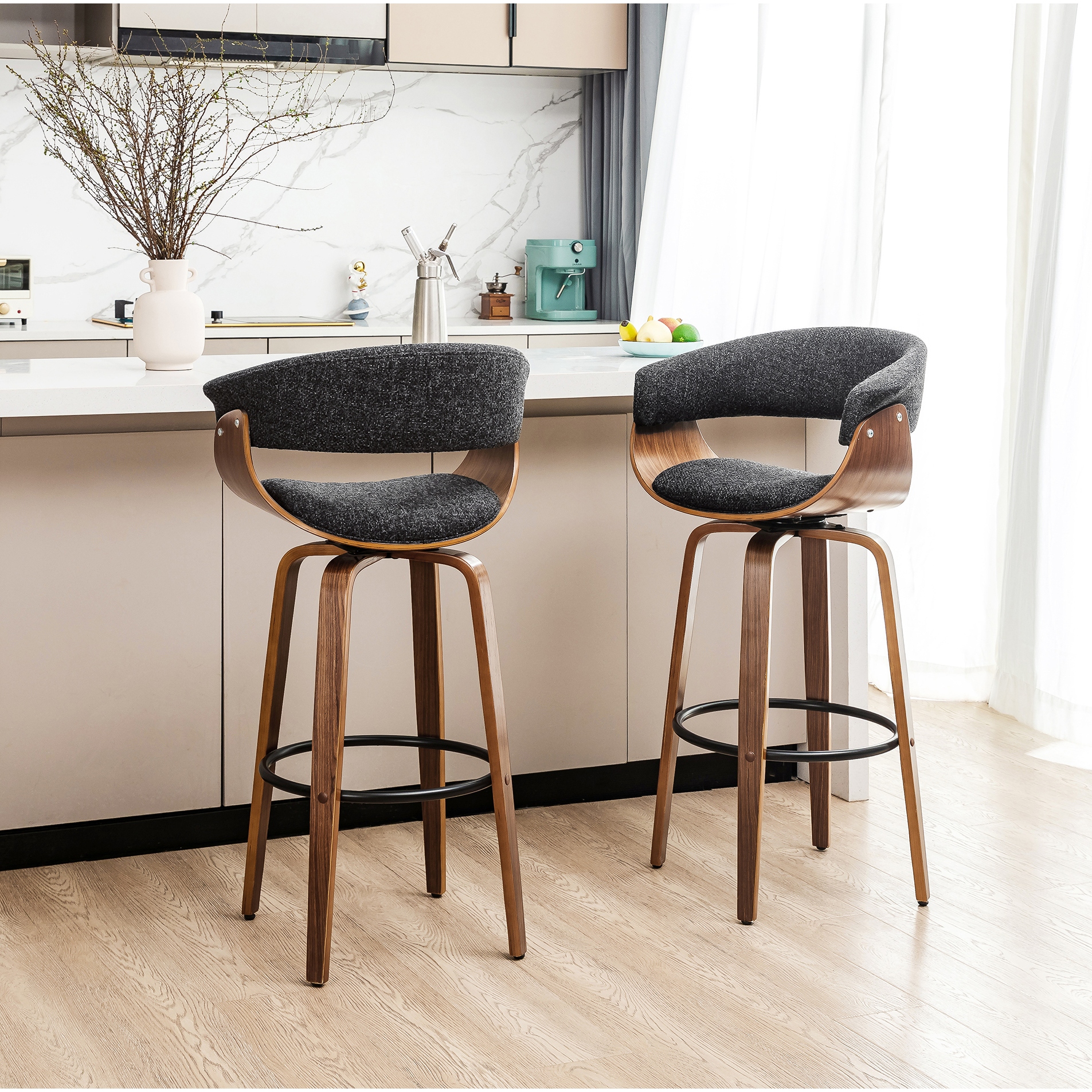 Glitzhome bar deals stools