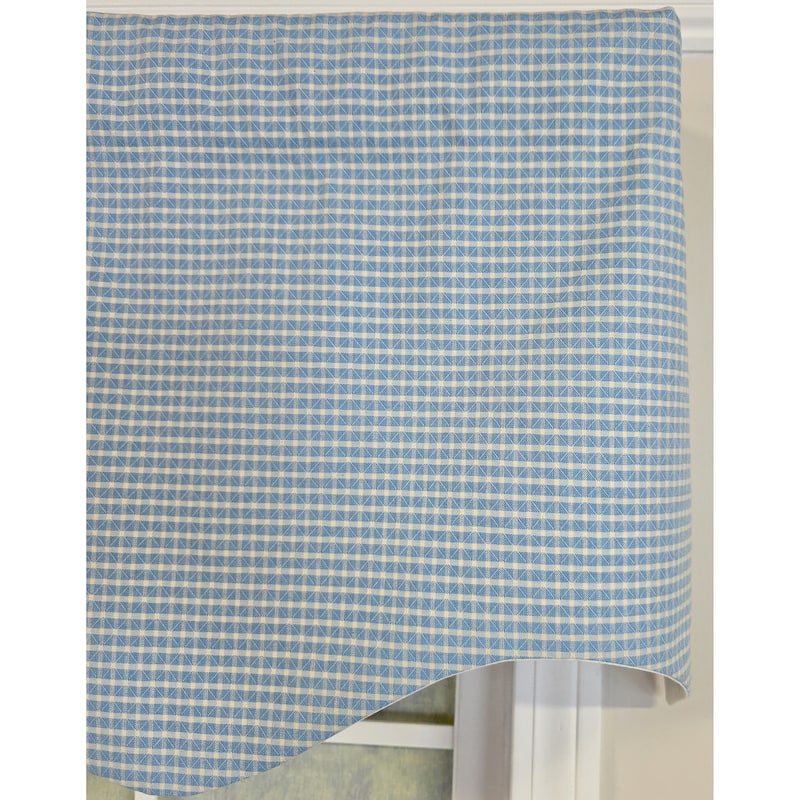 RLF Home Shepherd Check Regal Valance