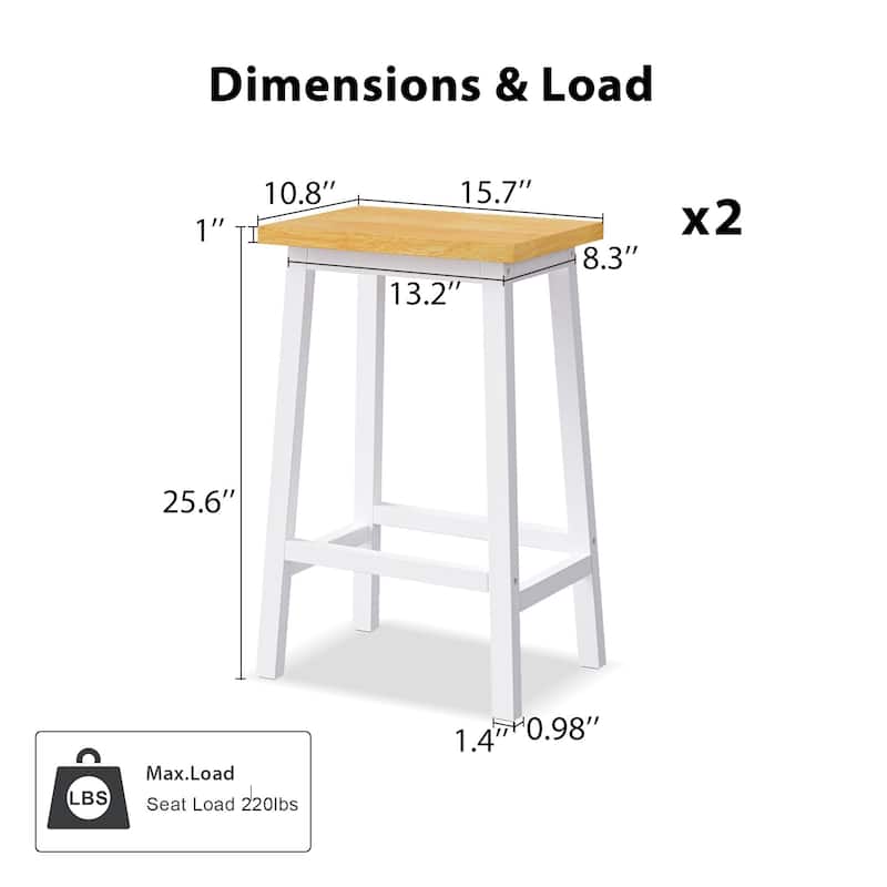 Solid Wood Bar Stools