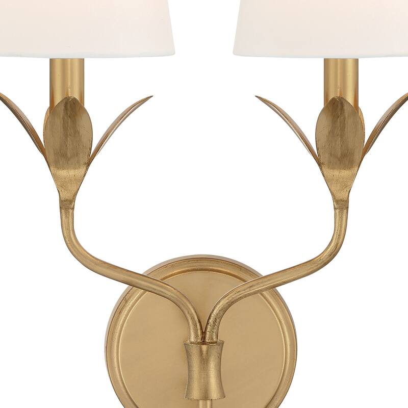 Crystorama Lighting Group 562 Broche 2 Light 21" Tall Wall Sconce with