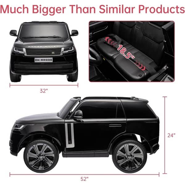 Kids Ride On Car Truck 2 Seater SUV