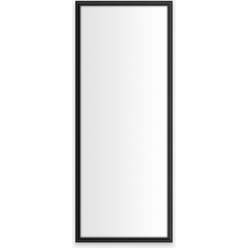 Robern D2C1640D4RMSC Main Line 15-1/4" x 39-3/8" Framed Single Door - Brushed Black - Anthracite Finish