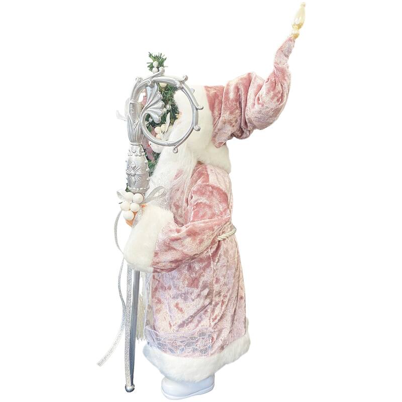 15" Mauve Victorian Claus