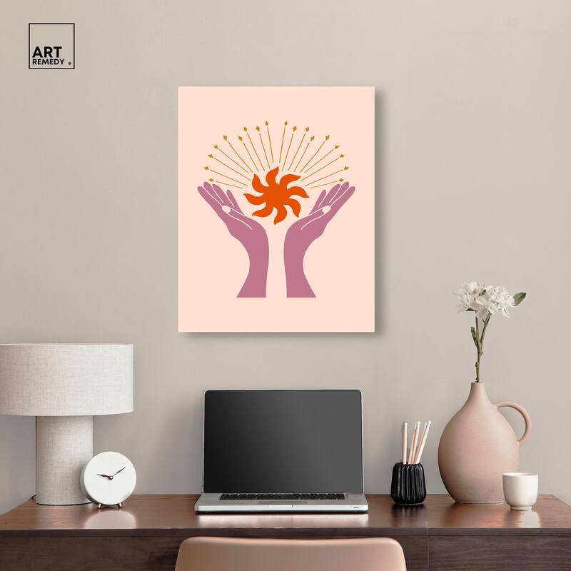 Universe Agreement Canvas by Art Remedy, Gallery Wrapped
