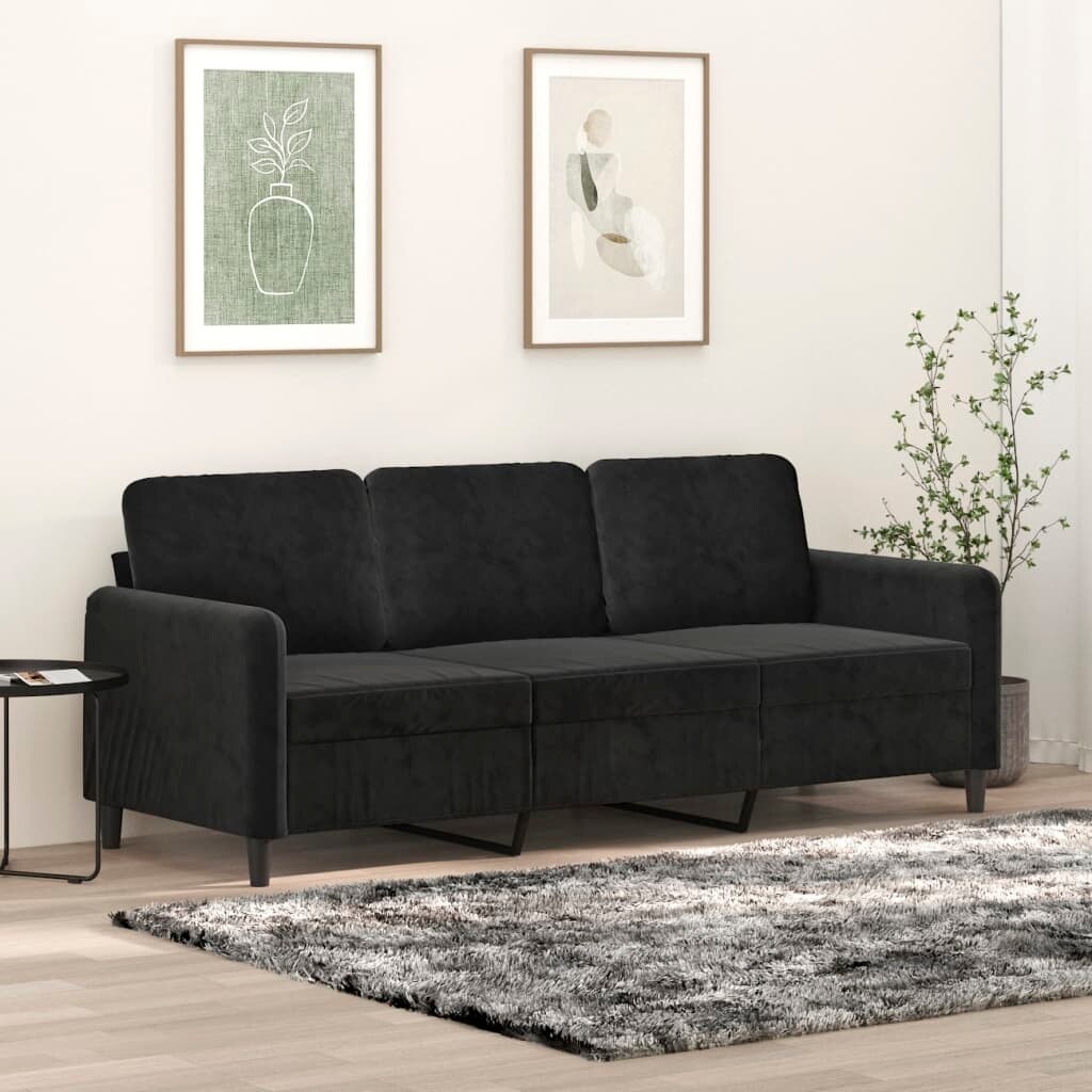 vidaXL Sofa Chair Upholstered Single Sofa Armchair for Living Room Velvet
