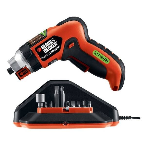 Shop Black Decker Li4000 4 Volt Max Lithium Screwdriver With Screw Holder Overstock 29667006