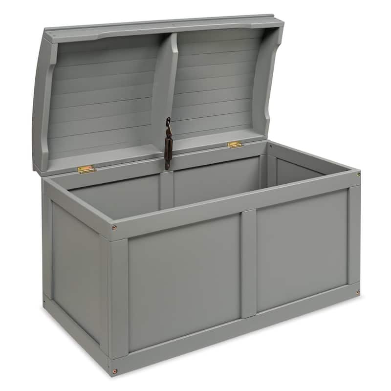 Hardwood Barrel Top Toy Chest
