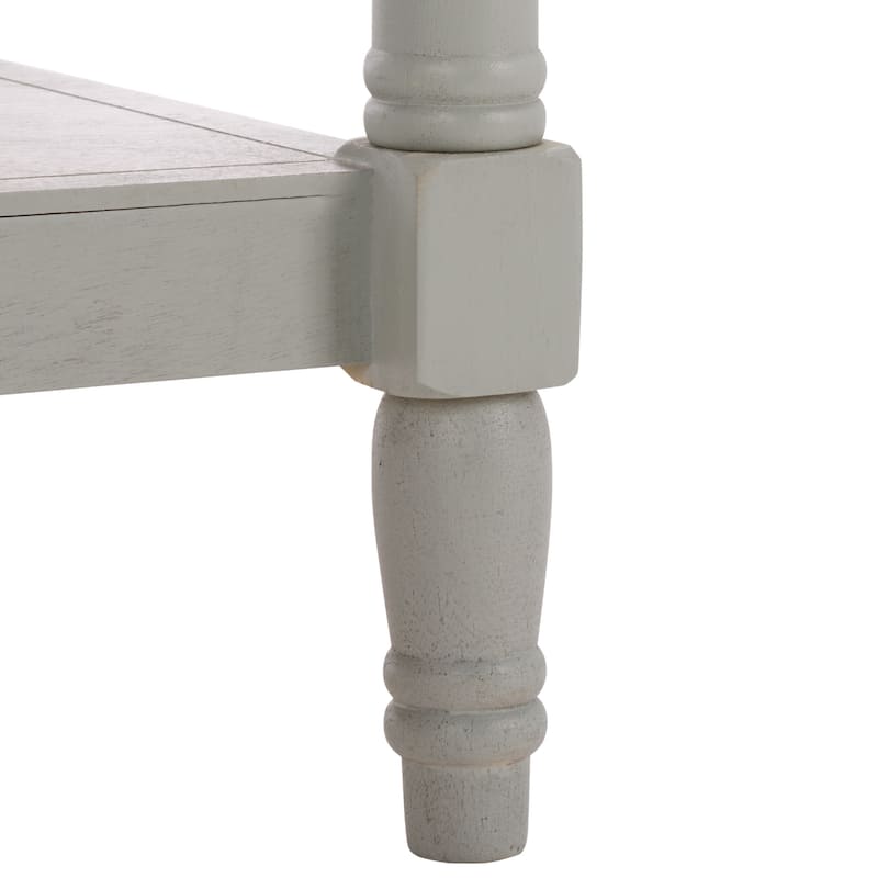 SAFAVIEH Elmira 3-Shelf Accent Table - 19.8" W x 15" L x 30" H - 20"W x 15"D x 30"H