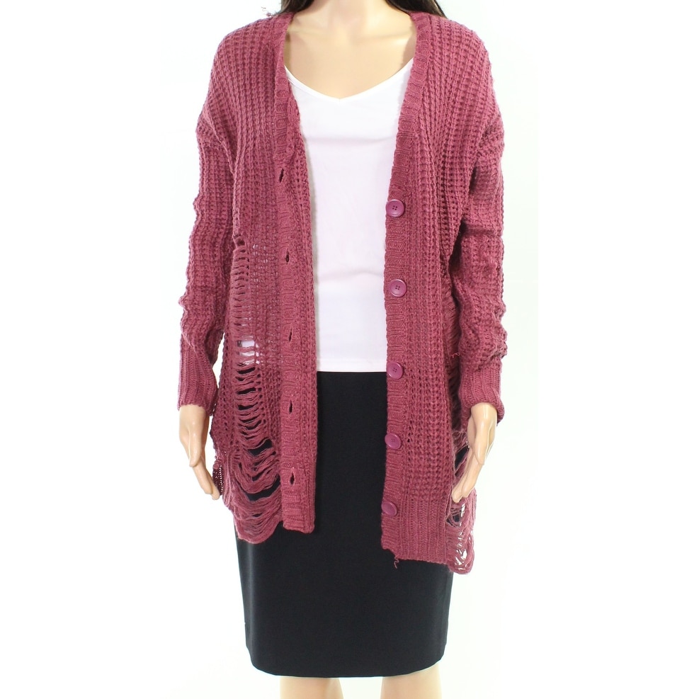 derek heart cardigan