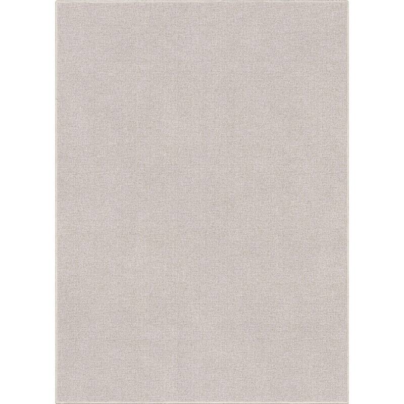 Well Woven Plain Solid Modern Flat-Weave Area Rug