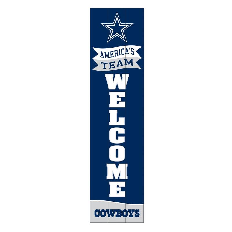 47" Porch Leaner Welcome Wall Sign, Dallas Cowboys