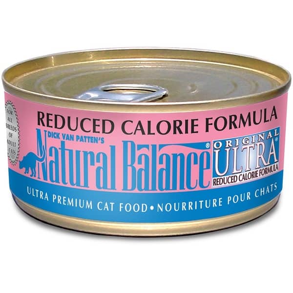 Shop Natural Balance Original Ultra Reduced Calorie Formula Canned Cat Food 6oz Overstock 20961792