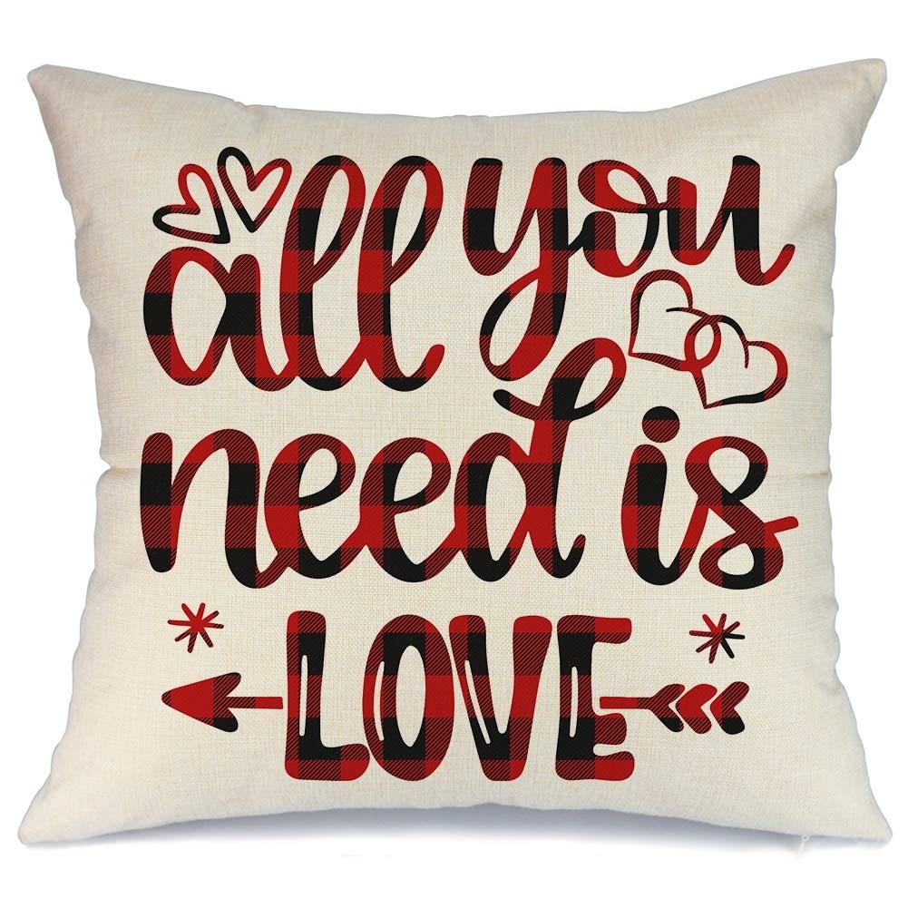 Shop Happy Valentine S Day Decorations Throw Pillow Case Overstock 26880796,What Goes With Purple And Black