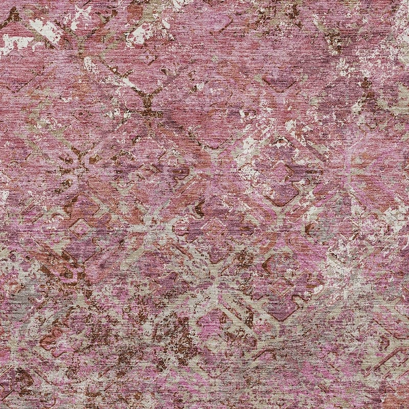HomeRoots Geometric Transitional Rectangle Outdoor Rug