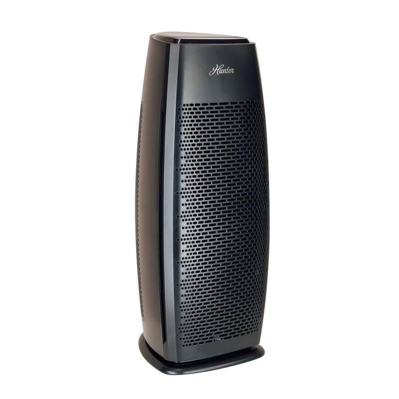 Hunter Fan Tall Tower Air Purifier - Black