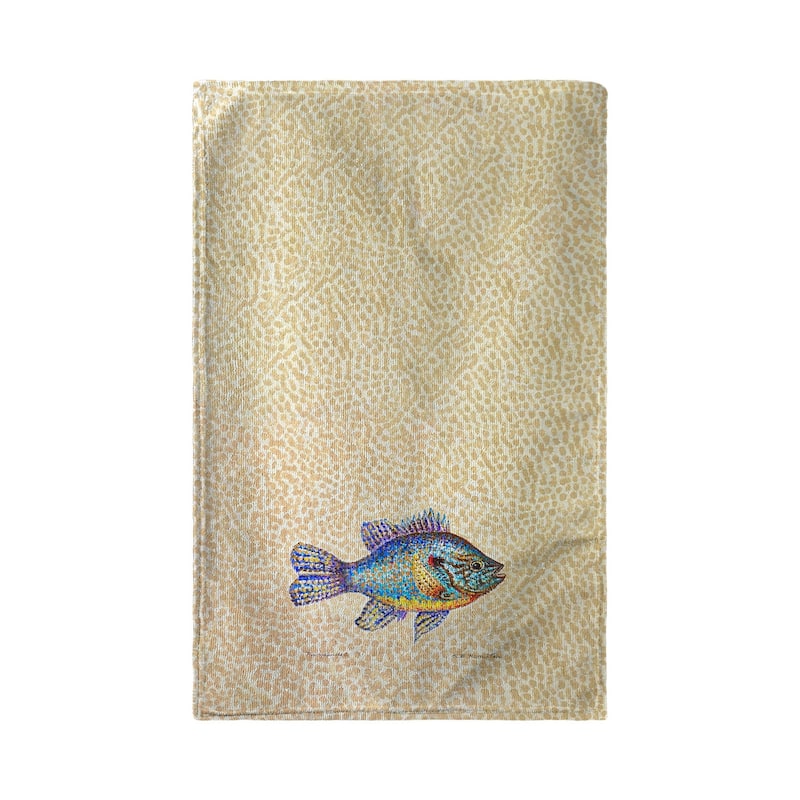 Pumpkinseed Fish Kitchen Towel - 16x25