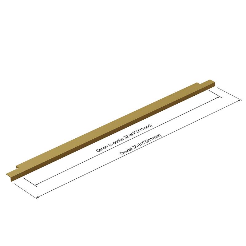 Dowell Series 3063 Handles (35.8", 16.375" CTC), 3 Pack