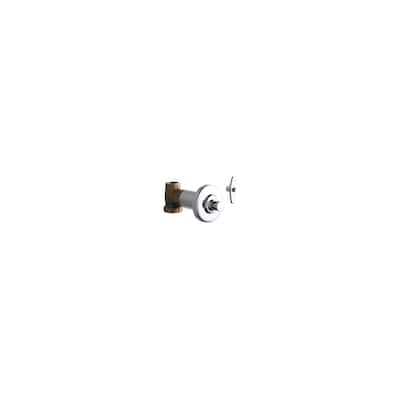 Chicago Faucets Concealed Straight Valve with Loose Key and Quaturn