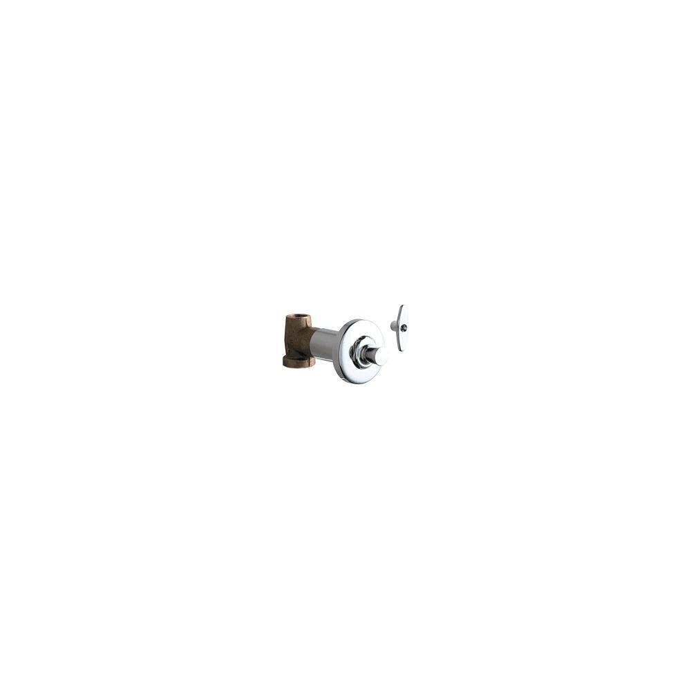 Chicago Faucets Concealed Straight Valve with Loose Key and Quaturn