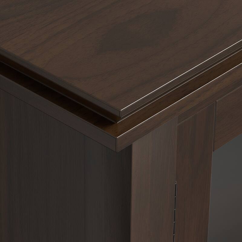 WYNDENHALL Stratford Solid Wood Transitional Medium Storage Cabinet - 38"w x 16.1"d x 40.6" h