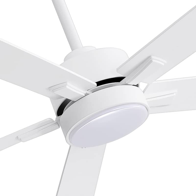 52-IN LED Ceiling Fan with Light Kit and Remote- 5 Blade