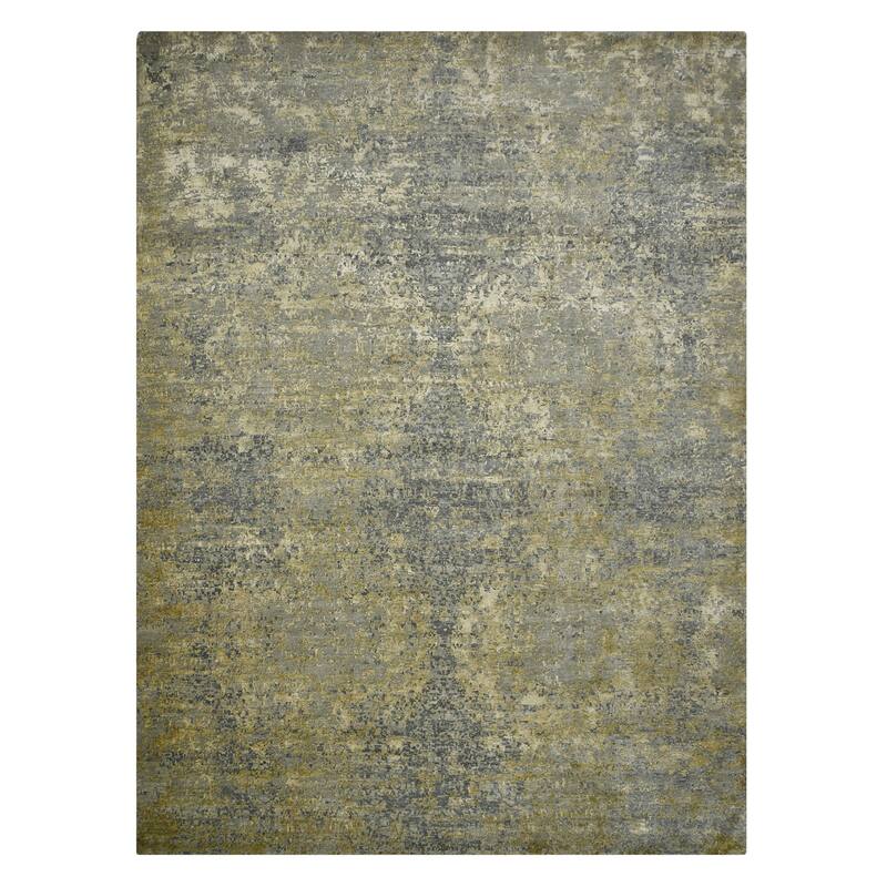 Mystique Lucci Modern & Contemporary Abstract Hand-Knotted Area Rug