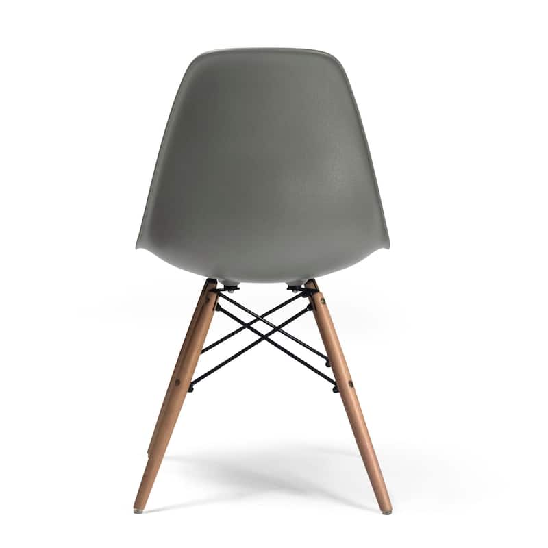 Paris-2 Side Chairs with Natural Legs (Set of 2)