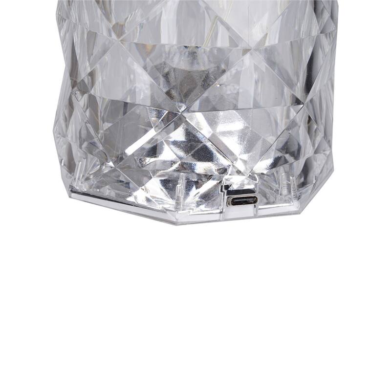 Catalina Prismatic Color-Changing Accent Lamp