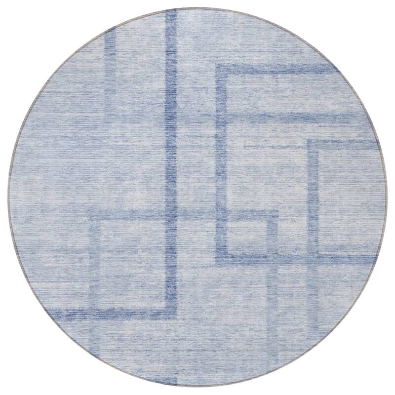 HomeRoots Geometric Transitional Rectangle Outdoor Rug
