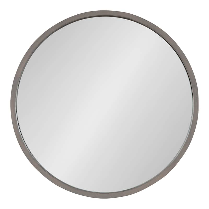 Kate and Laurel Valenti Round Framed Mirror