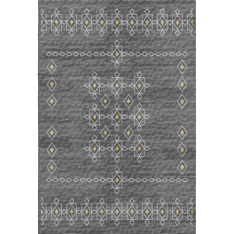 Premium Washable Super Soft Boho Medallion Mayfield Rug
