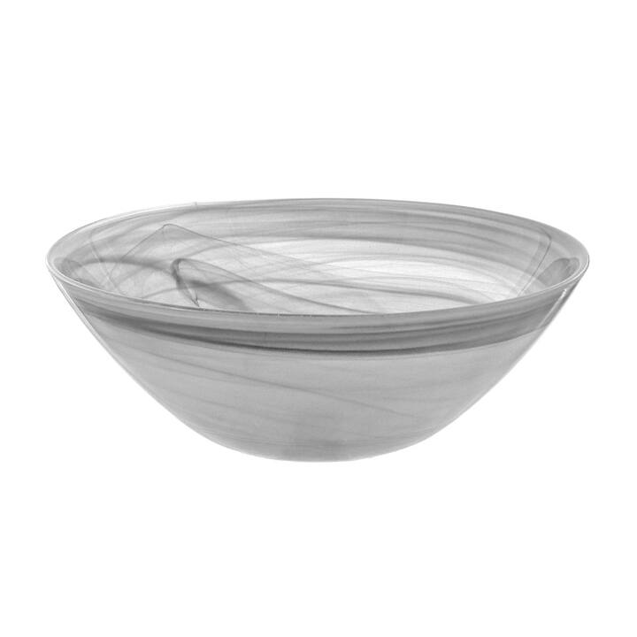 NUAGE Graphite 12 Pcs. Glass Dinnerware Set