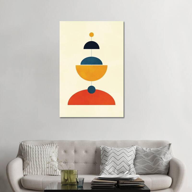 iCanvas "Mid Century Modern IV" by Ana Rut Bre Canvas Print - 48x32x1.5