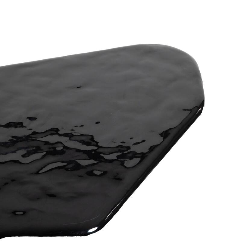 Destiny Concrete Coffee Table, Black