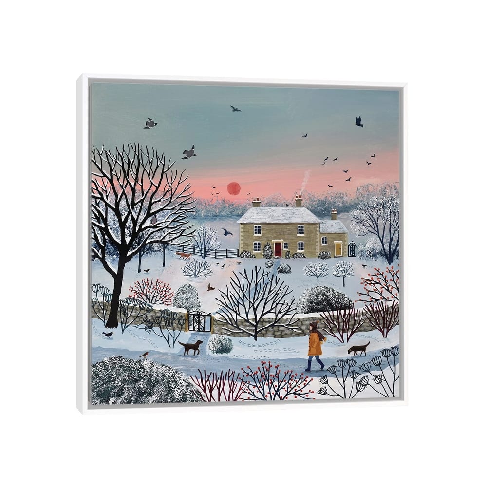 iCanvas "Nearly Home" by Jo Grundy Framed Canvas Print