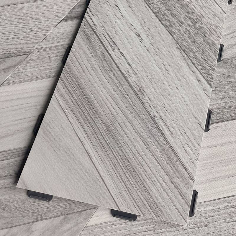 Art3d 36'' x 6'' Interlocking Luxury Vinyl Flooring Tile, Wood Floor Plank,Waterproof, Anti-Slip,18pcs,27 sqft - Dublin Dawn Ash