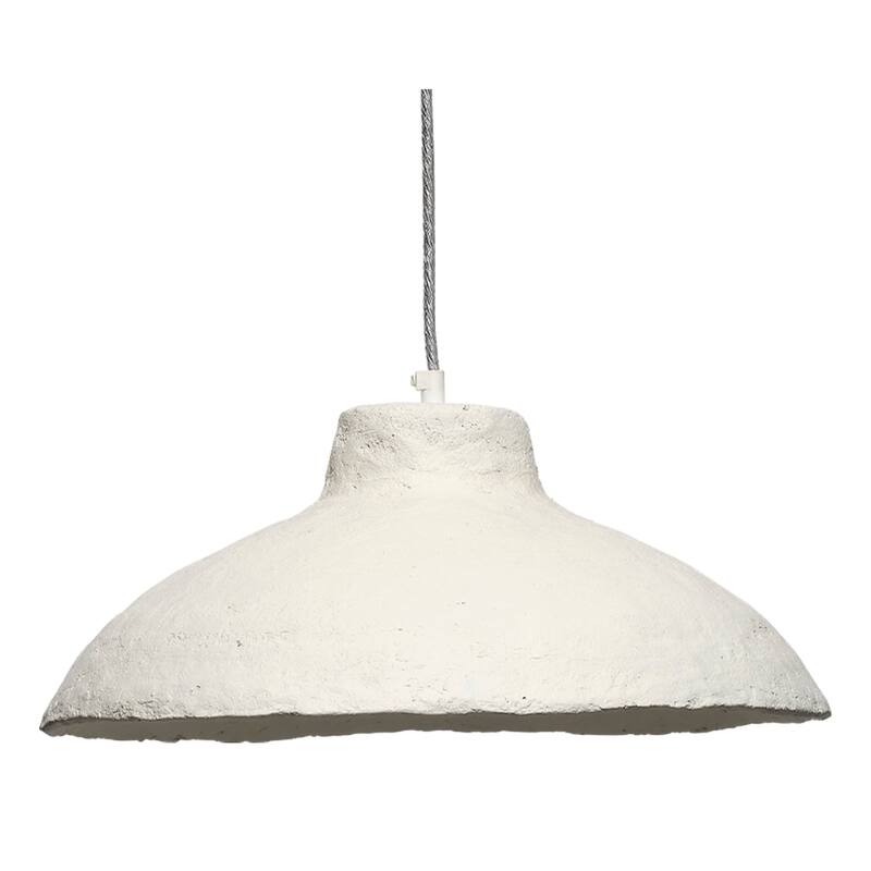 Alden Decor Camden Paper Mache 1-Light Pendant