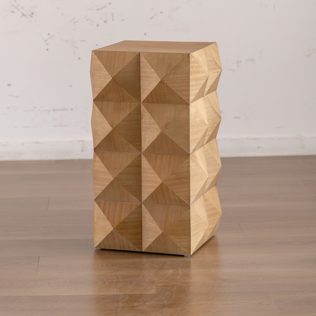 Three-dimensional Embossed Side Table