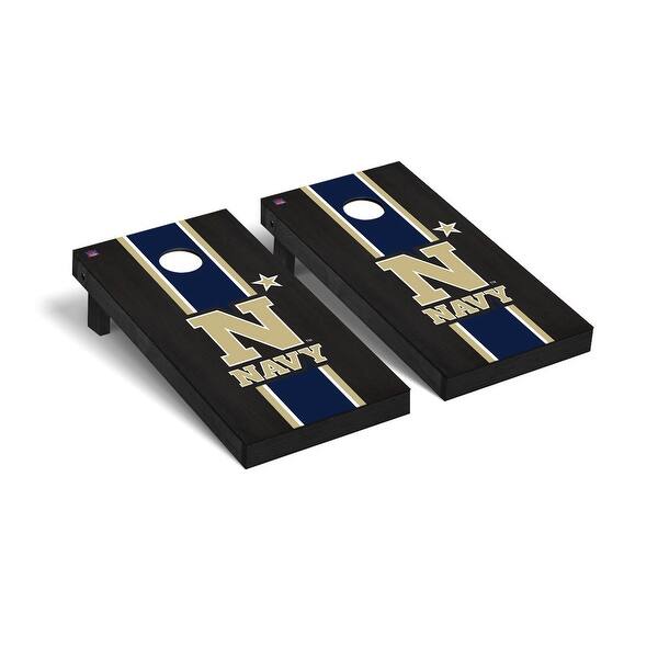 slide 2 of 5, Naval Academy Midshipmen 2x4 Pro Cornhole Boards - V4 Include Carrying Case