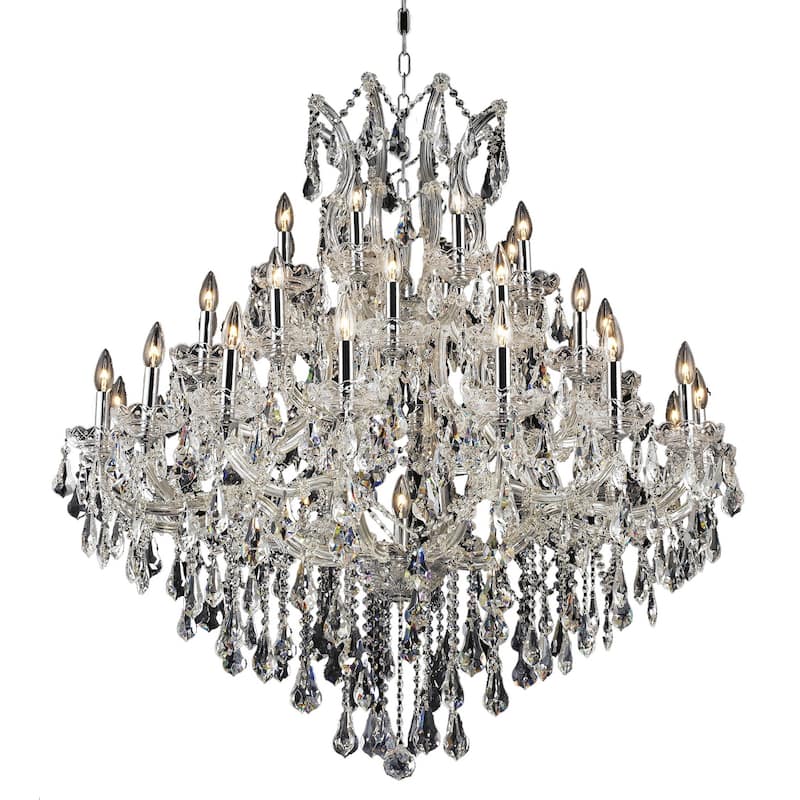 Fleur Illumination 37 light Chrome Chandelier