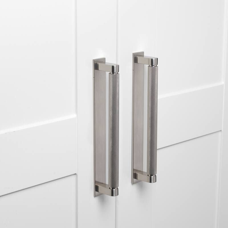 GlideRite 9 in. Squared Backplate 7-9/16 in. Center to Center, 9342-192